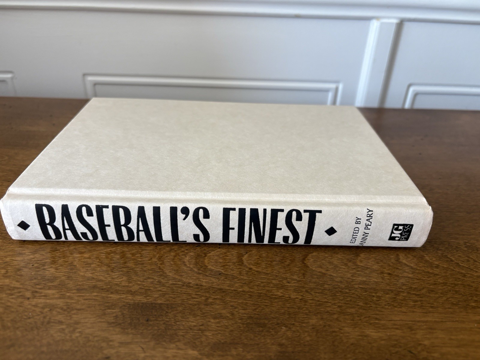 Baseball&rsquo;s Finest by Danny Peary (1996, Hardcover) JG Press 383 Pages
