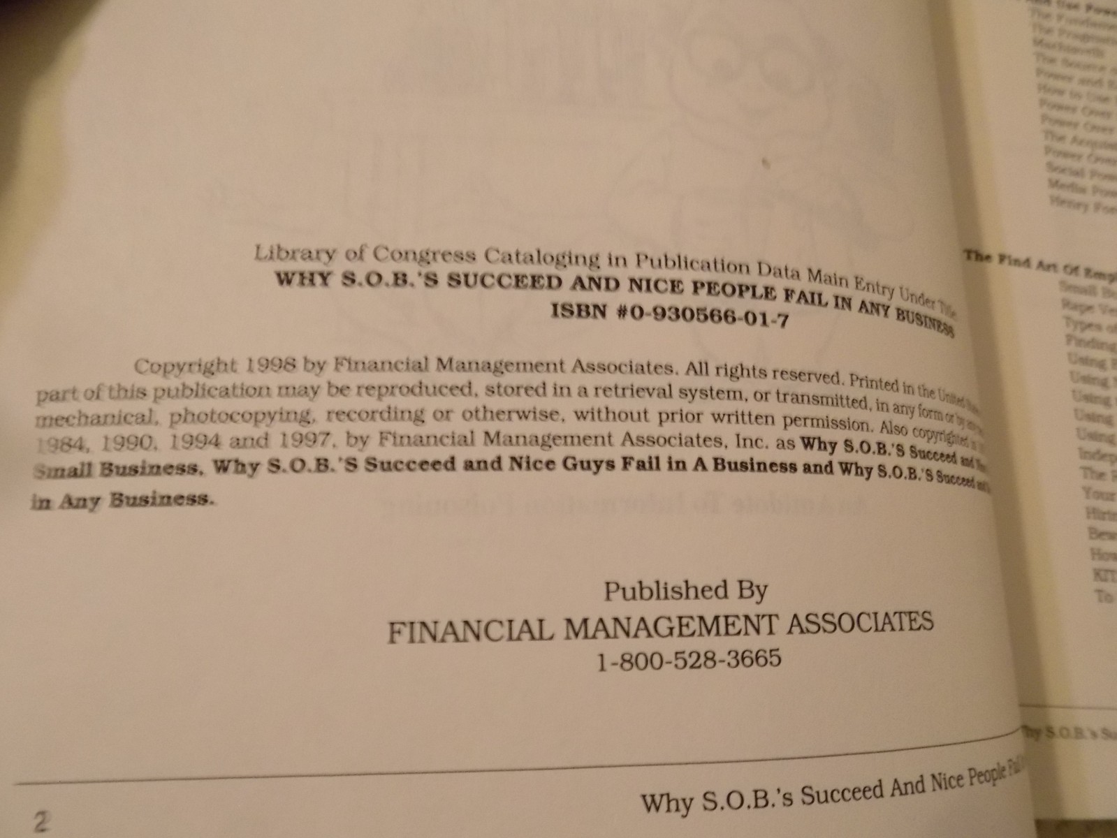 Why SOBs Succeed & Nice Guys Fail in Small Business Startup Manual Bob Morrison