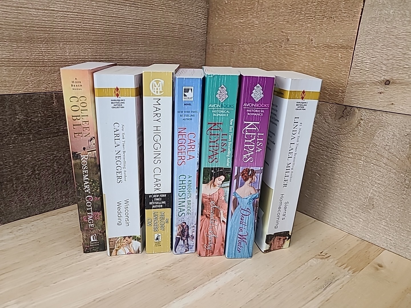 Lot Of 27 Romance Paperbacks Mixed Author Set