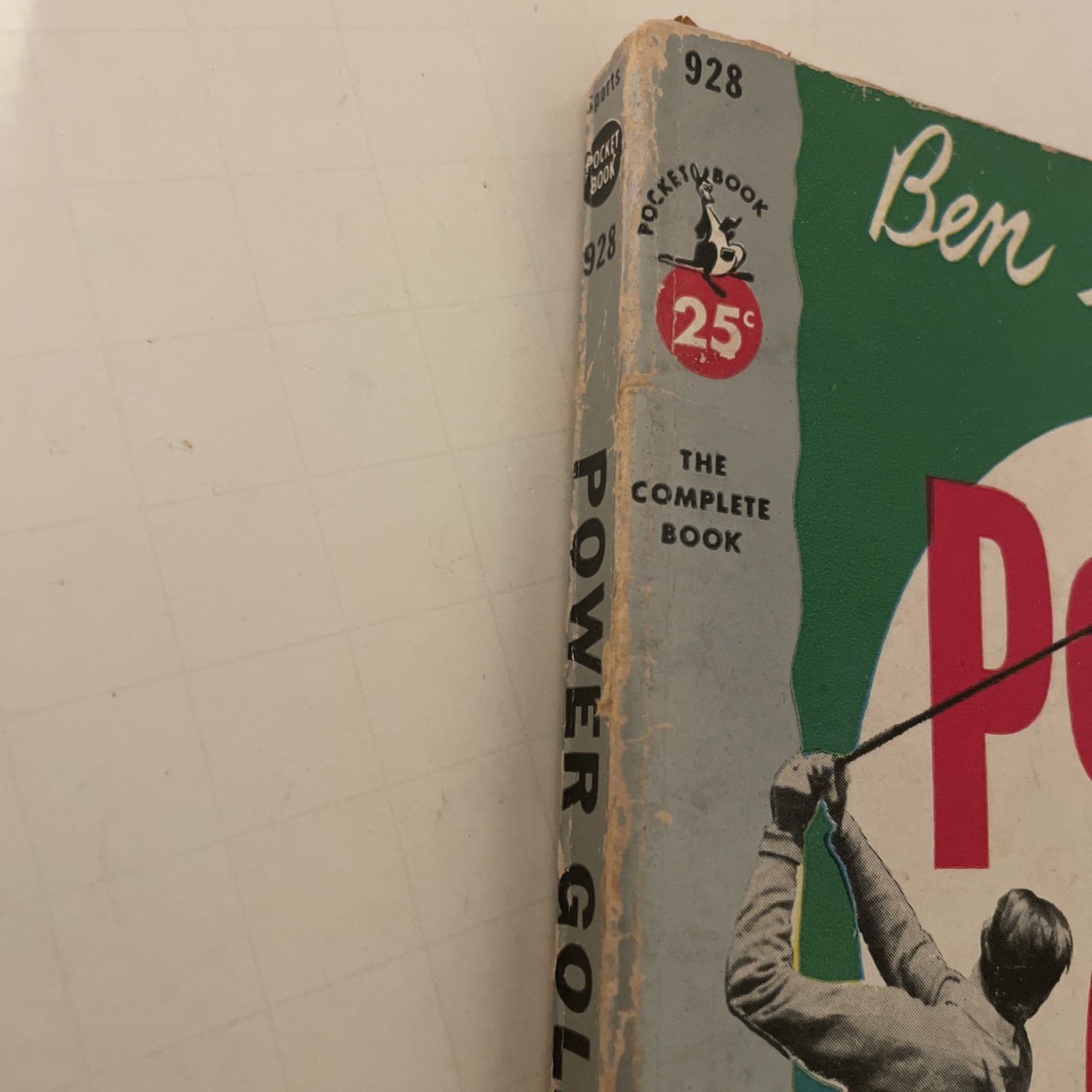 Ben Hogan&rsquo;s Power Golf Pocket Book 120 Self-Teaching Drawings – 6th Print 1957