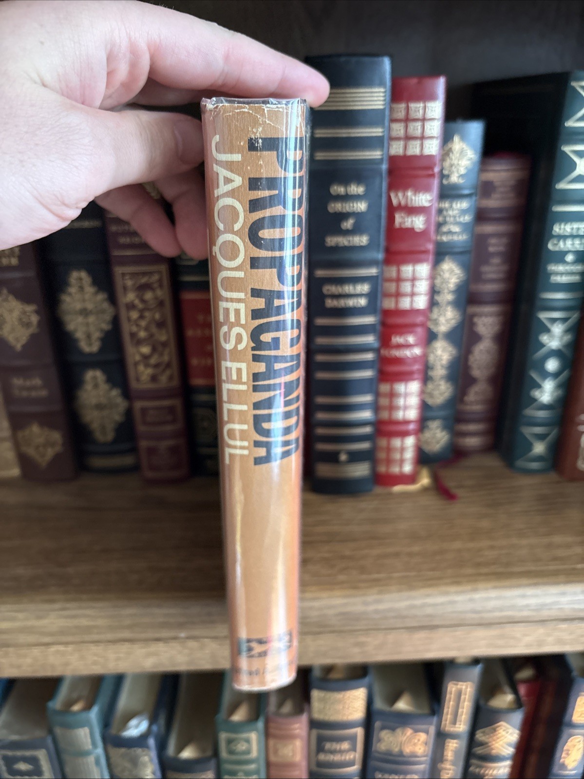 Propaganda: The Formation of Men&rsquo;s Attitudes, Jacques Ellul (HC) 1st ed 3rd Ptg