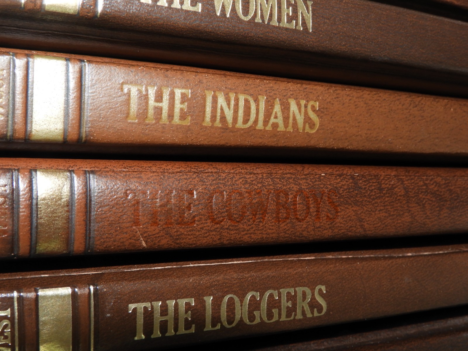 Classics of the Old West Time Life 23 Volumes Leather Bound Vintage
