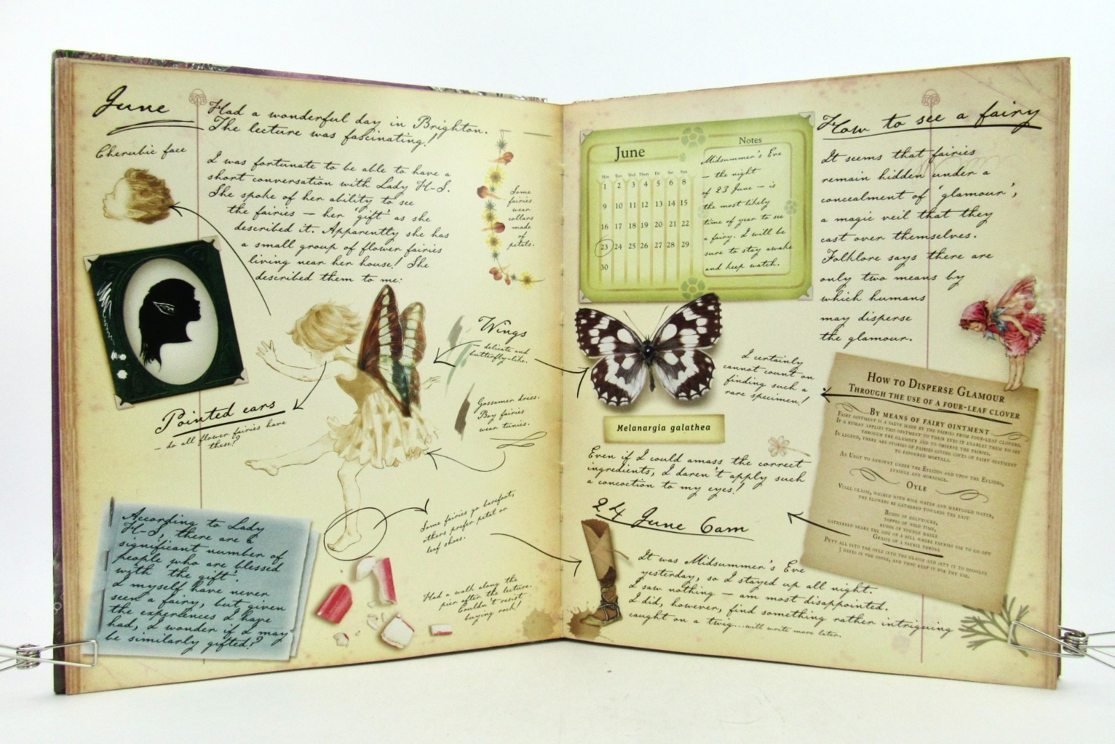 Lot 4 FAIRYOPOLIS Books Journal, Return, Magical Doors & Secret Garden HB VGC