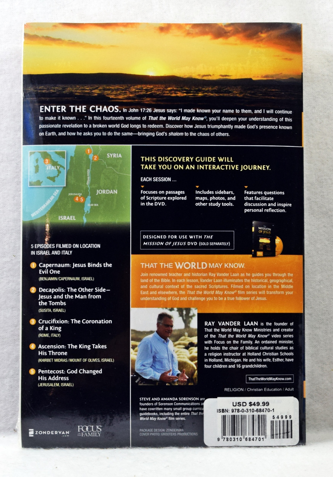 NEW The Mission of Jesus Discovery Guide That the World May Know Ray Vanderlaan