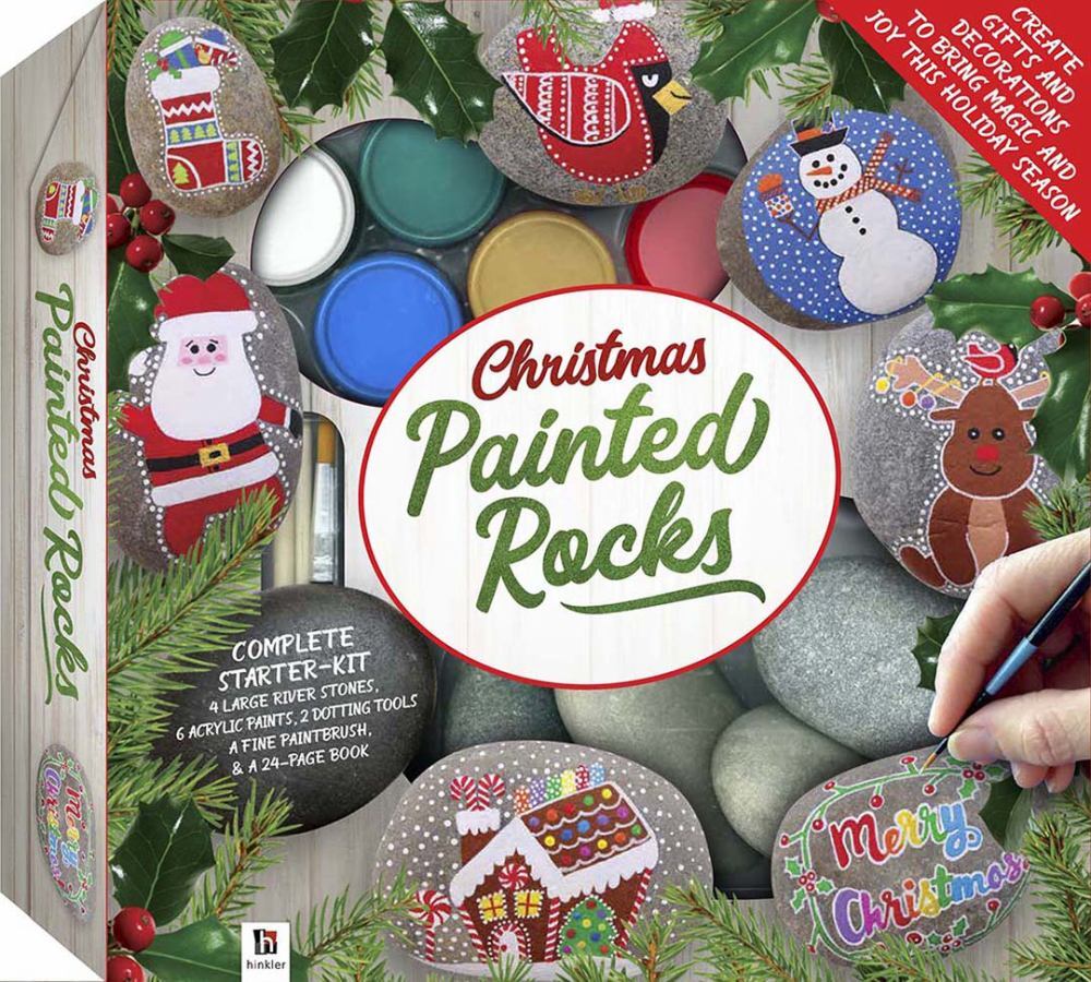 CHRISTMAS PAINTED ROCKS