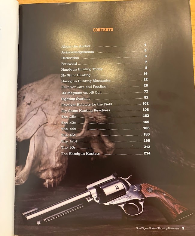 Book of Hunting Revolvers by Max Prasac and John Taffin&rsquo;s Book of the 45 Calibe