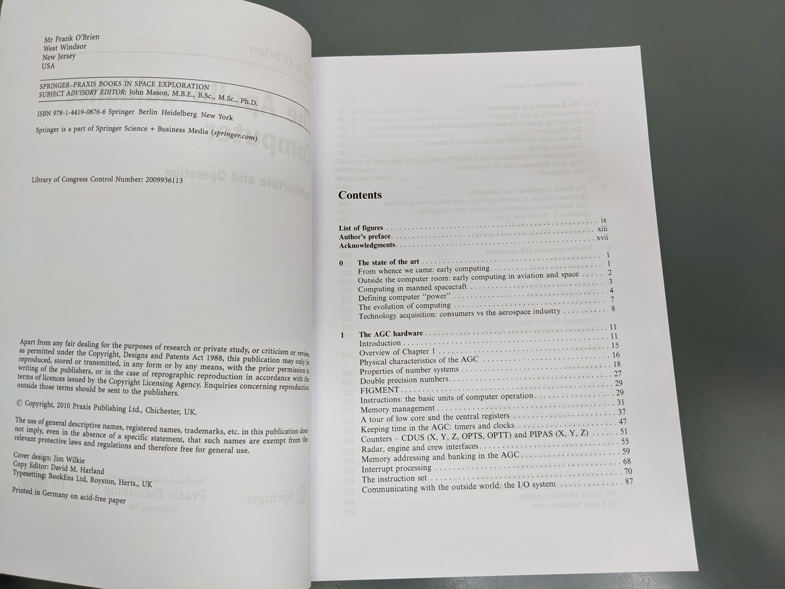 The Apollo Guidance Computer: Architecture and Operation ~ Paperback ~ O&rsquo;Brien