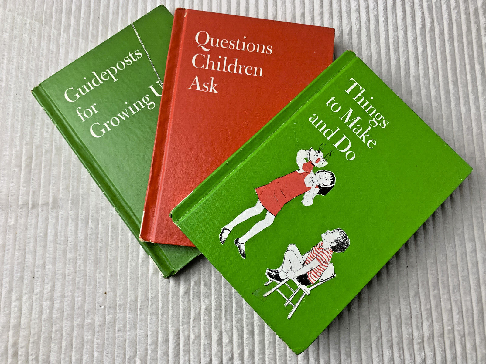 Vintage Child Horizons Lot of 3 Home School Hard Cover 1980’s