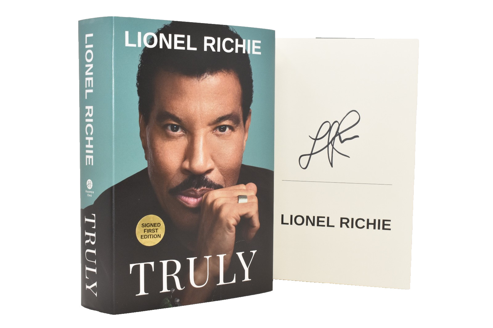 ✎✎SIGNED 1st Print & Edition✎✎ Truly AUTOGRAPHED by Lionel Richie NEW
