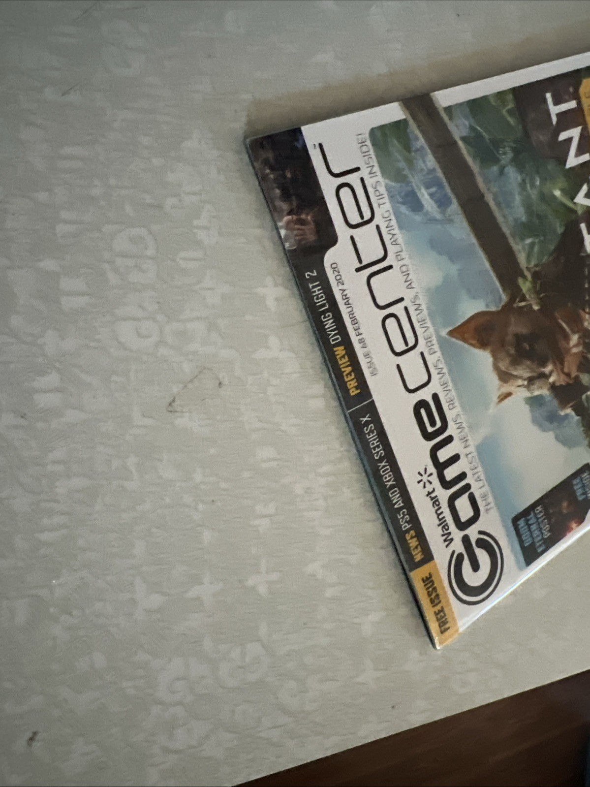 Walmart Gamecenter Magazine Issue 68 Feb 2020 – Biomutant Doom Eternal Poster
