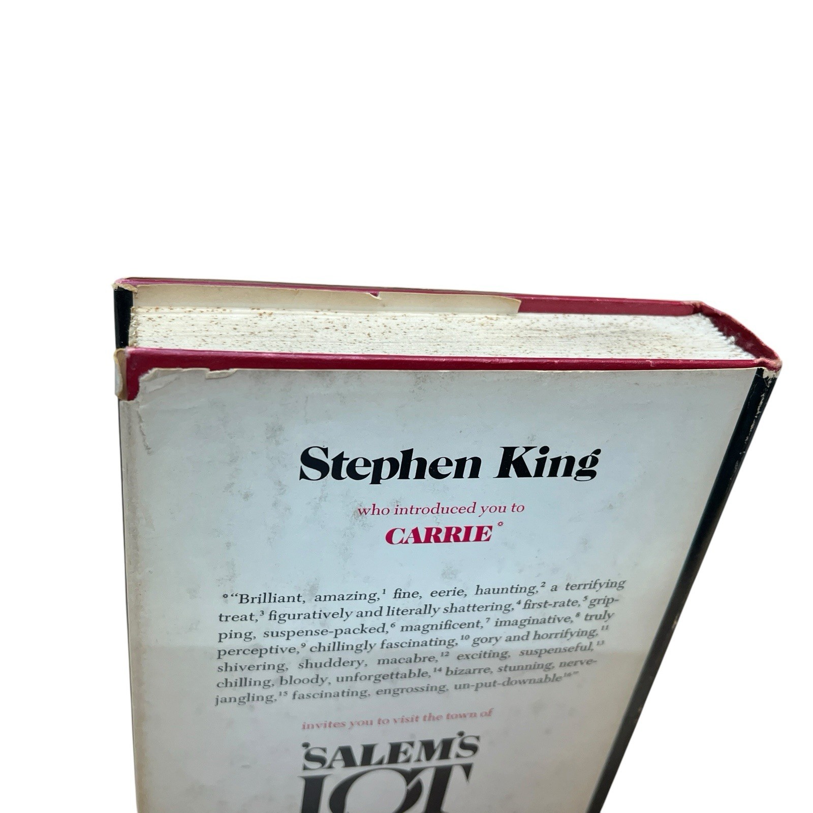 1975 SALEM&rsquo;S LOT Stephen King Hardcover First Book Club Edition BCE 1st Edition