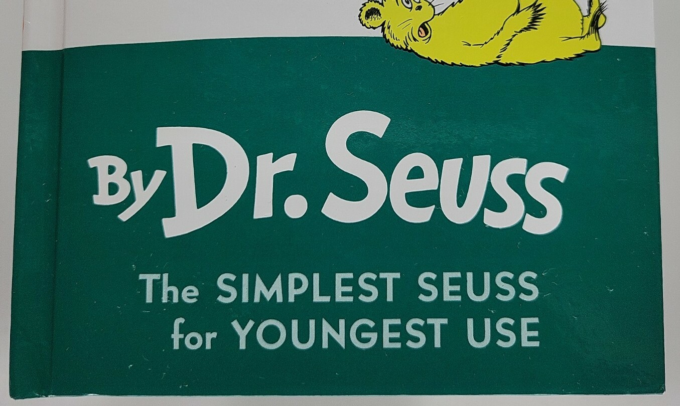 Hop On Pop Hardback Dr. Seuss EXCELLENT 7&Prime;x 9&Prime; Beginner Books Simplest Use