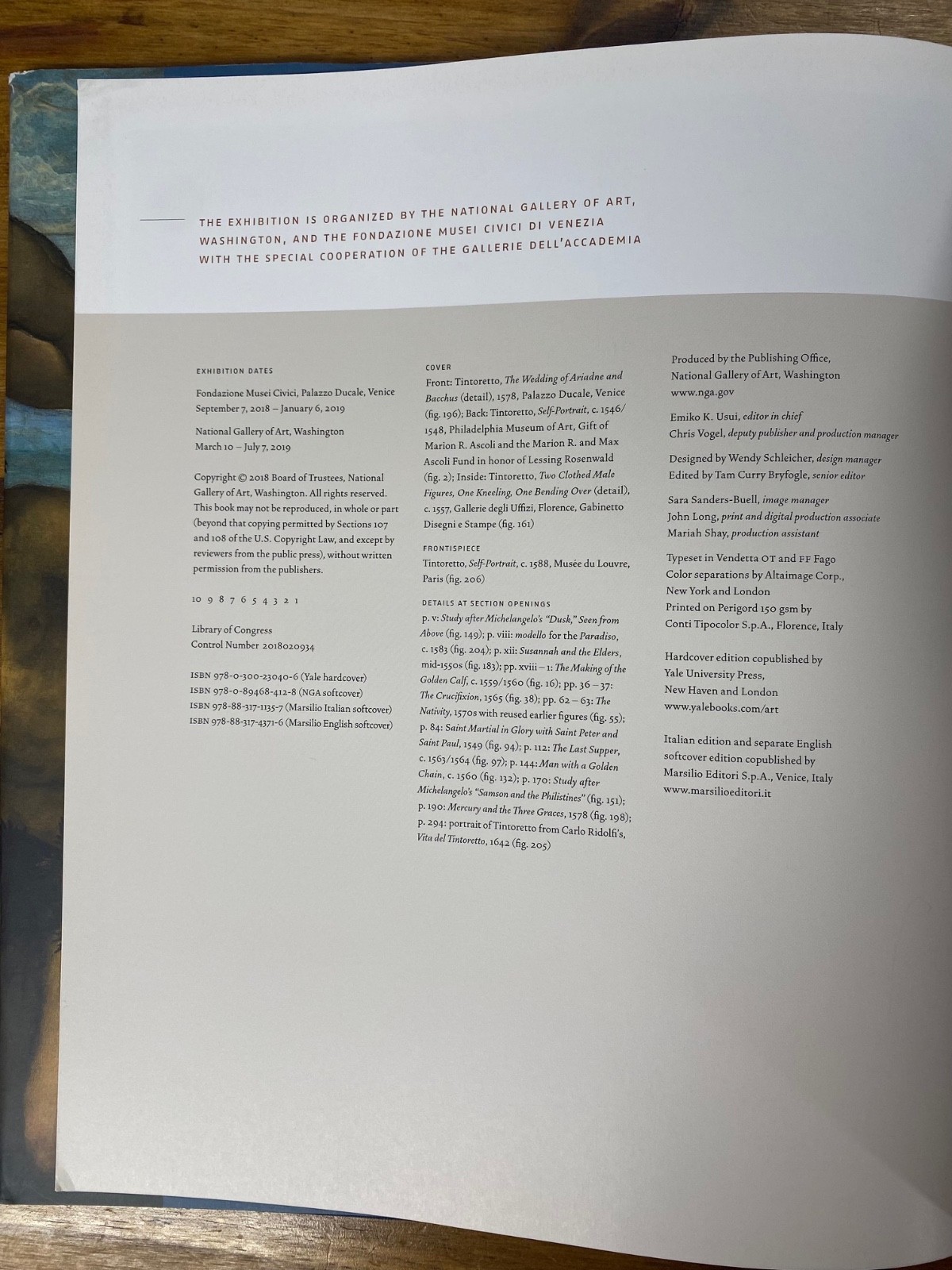 Tintoretto Artist of Renaissance Venice Echols Ilchman Nat&rsquo;l Gallery of Art 2019