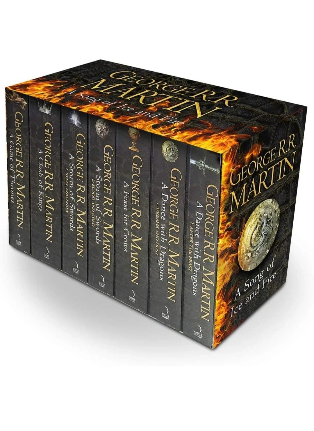 Game of Thrones : A Song of Ice and Fire 7 Books Box Set By George R R Martin