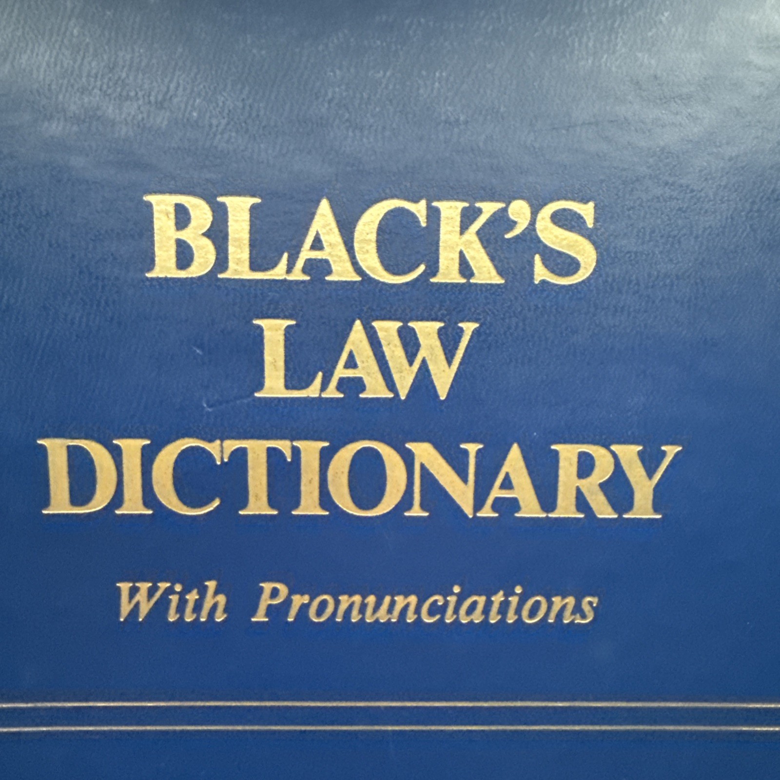 Black&rsquo;s Law Dictionary with Pronunciations 5th Edition Hardcover