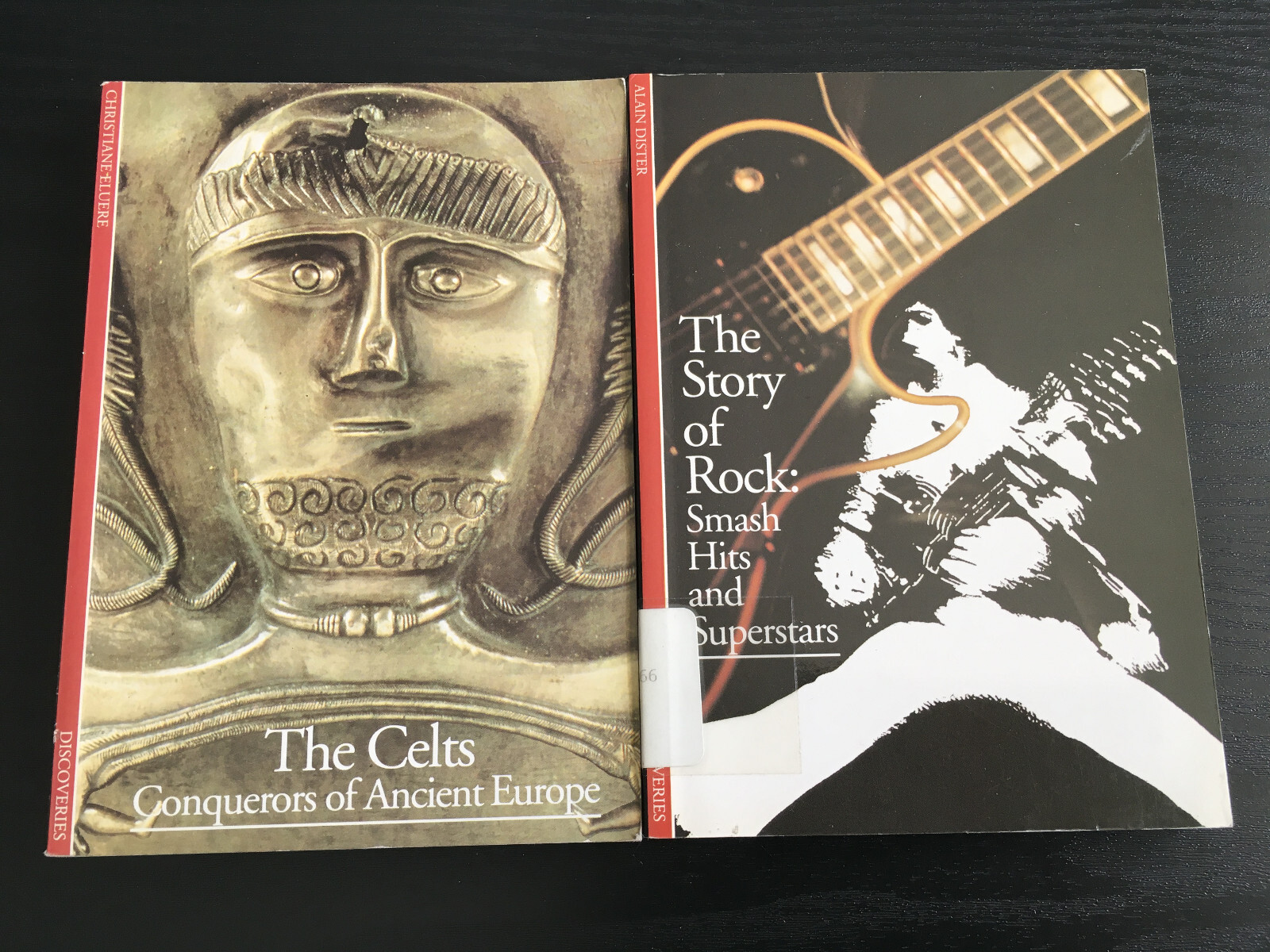 Discoveries 2X Lot The Celts: Conquerors of Ancient Europe & The Story of Rock