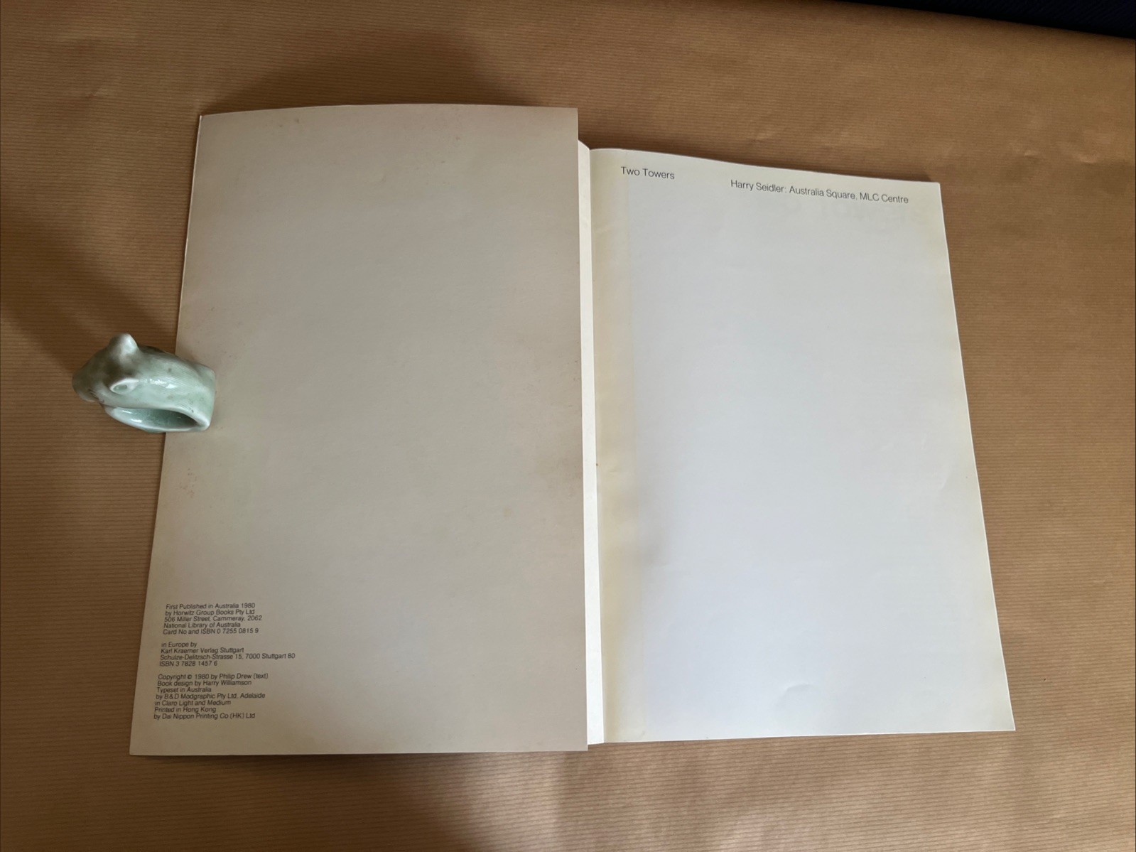 2 GREAT Harry Seidler Titles Two Towers + Australian Embassy Max Dupain Photos