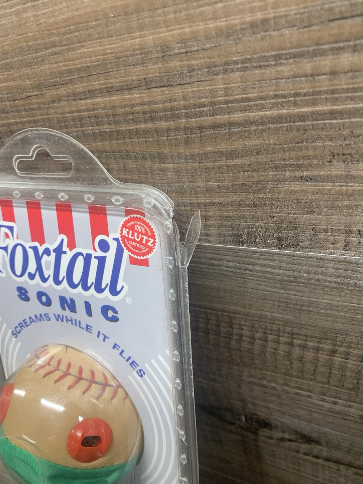 Foxtail Sonic by Klutz Editors Outdoor Fun Toy Baseball Multicolored Brand New