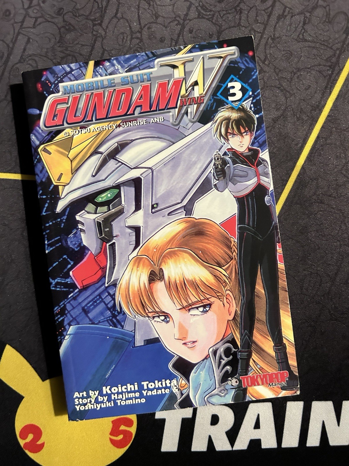 3 MOBILE SUIT GUNDAM WING SOTSU AGENCY MANGA GRAPHIC NOVELS 1,2,3
