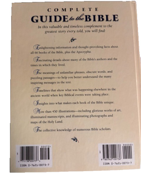 Reader&rsquo;s Digest Complete Guide to the Bible 0762100737 Brand New