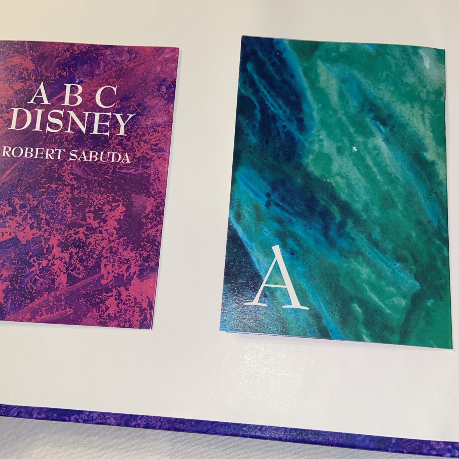 Disney ABC Pop Up Alphabet Book Robert Sabuda Hardcover Vintage 1998