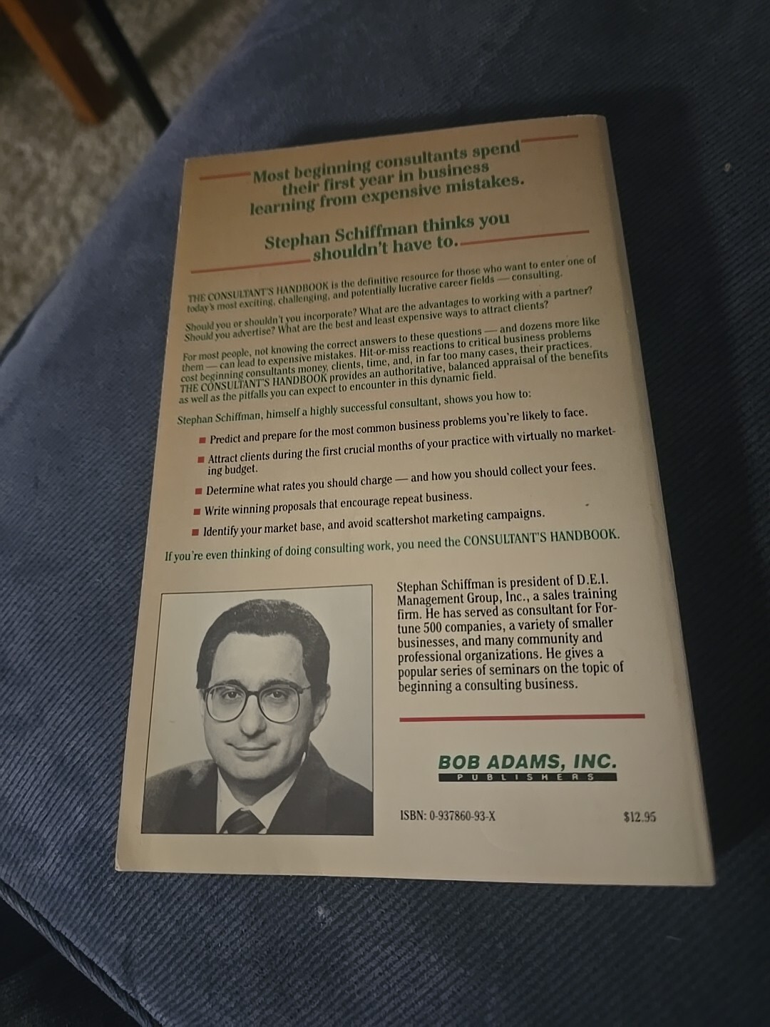 Consultant&rsquo;s Handbook : How to Start and Develop Your Own Practice