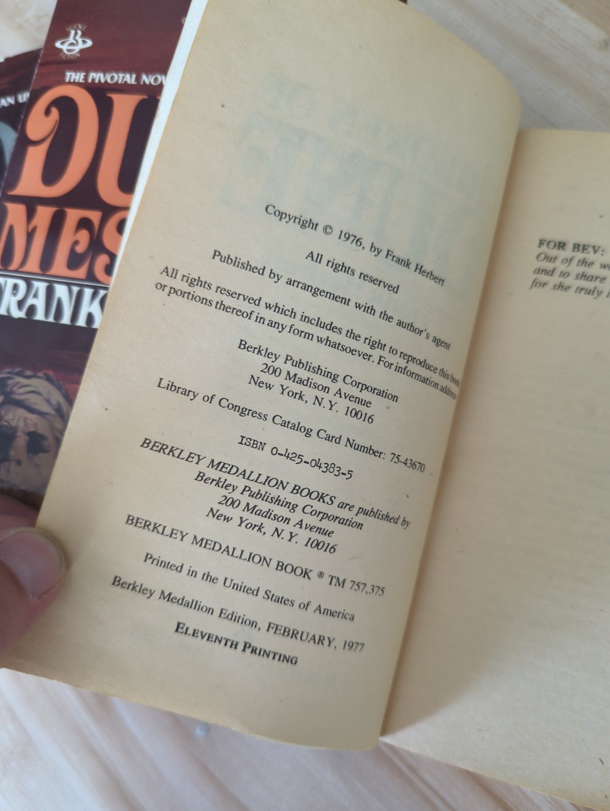 Frank Herbert Lot Dune Trilogy Set 1977 Vintage Science Fiction Paperback