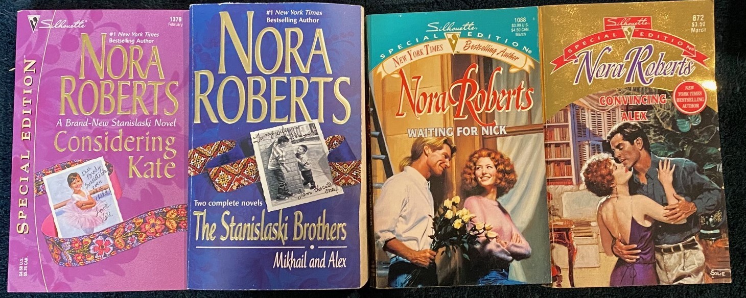 The Stanislaski&rsquo;s Series by Nora Roberts (Books 2, 4, 5, & 6) Paperback Good