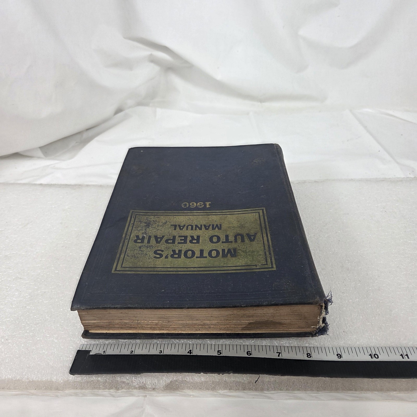 Vintage 1960 Motor&rsquo;s Auto Repair Manual 23rd Edition Hardcover Car Repair Guide