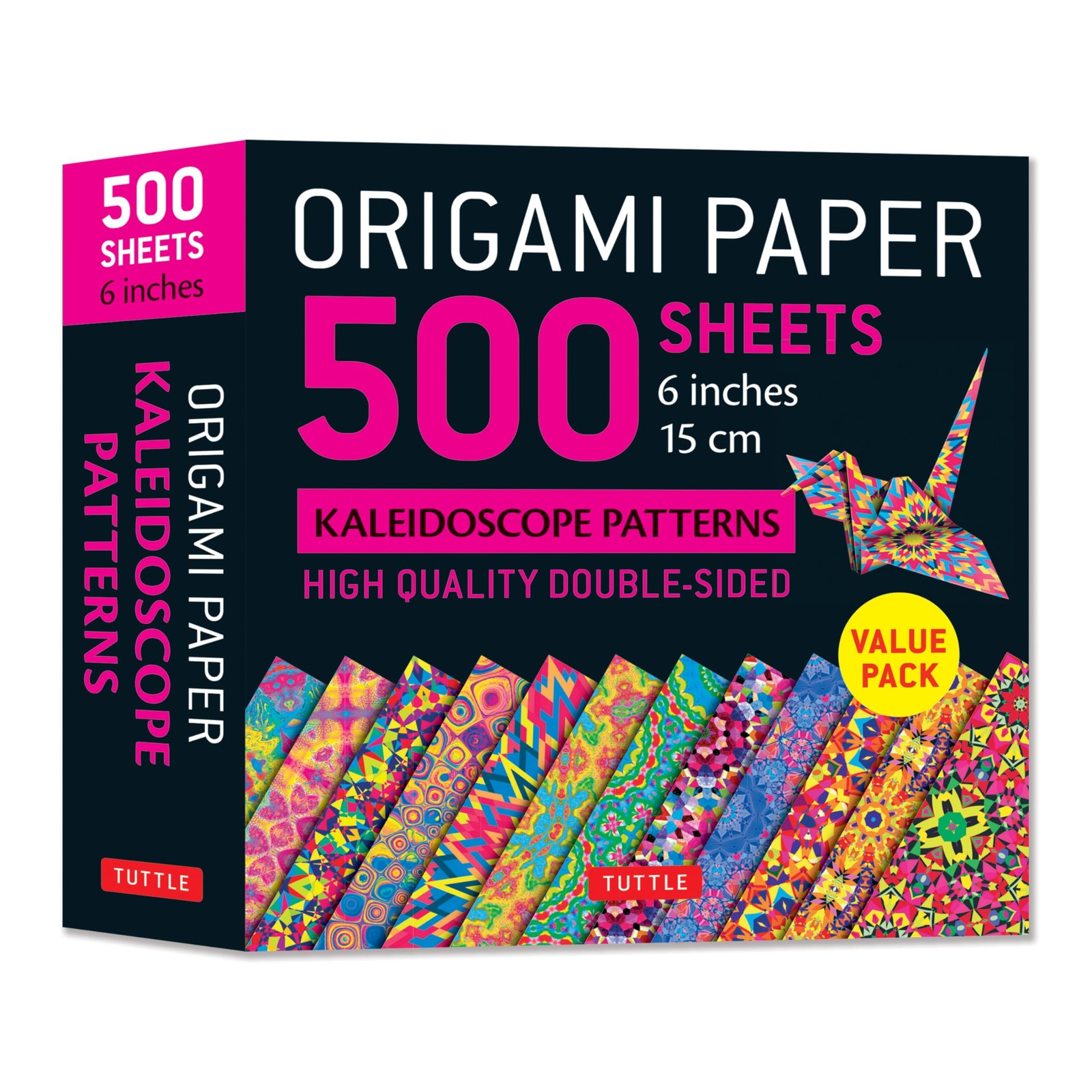 Origami Paper 500 sheets Kaleidoscope Patterns 6&Prime; (15 cm): Tuttle Origami…