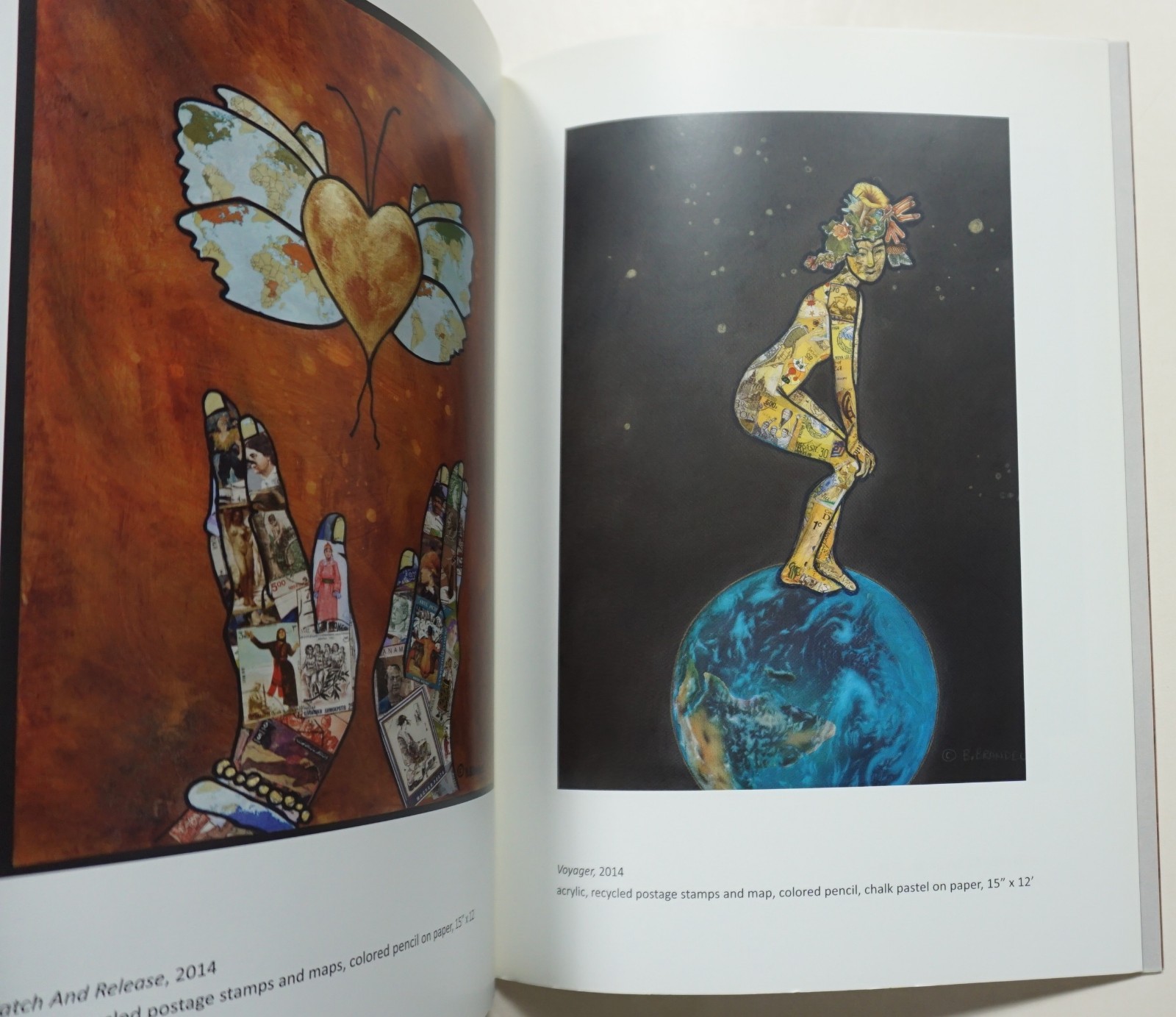 The Caretakers and Others – Mixed Media Painted Collages 2015 Barbara Brandel