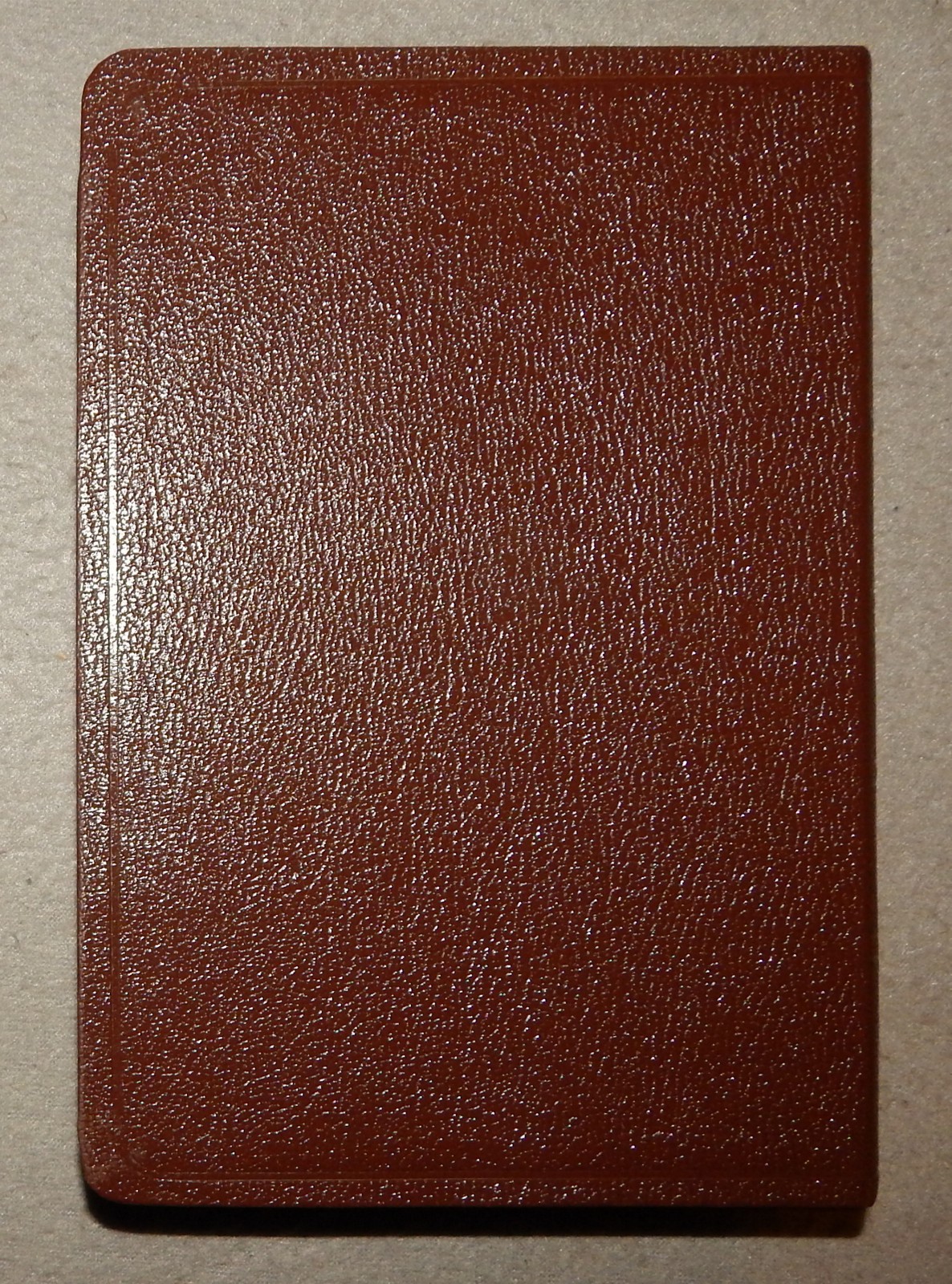 KJV Teacher&rsquo;s Reference Bible by National N3202RL Brown Imitation leather – new