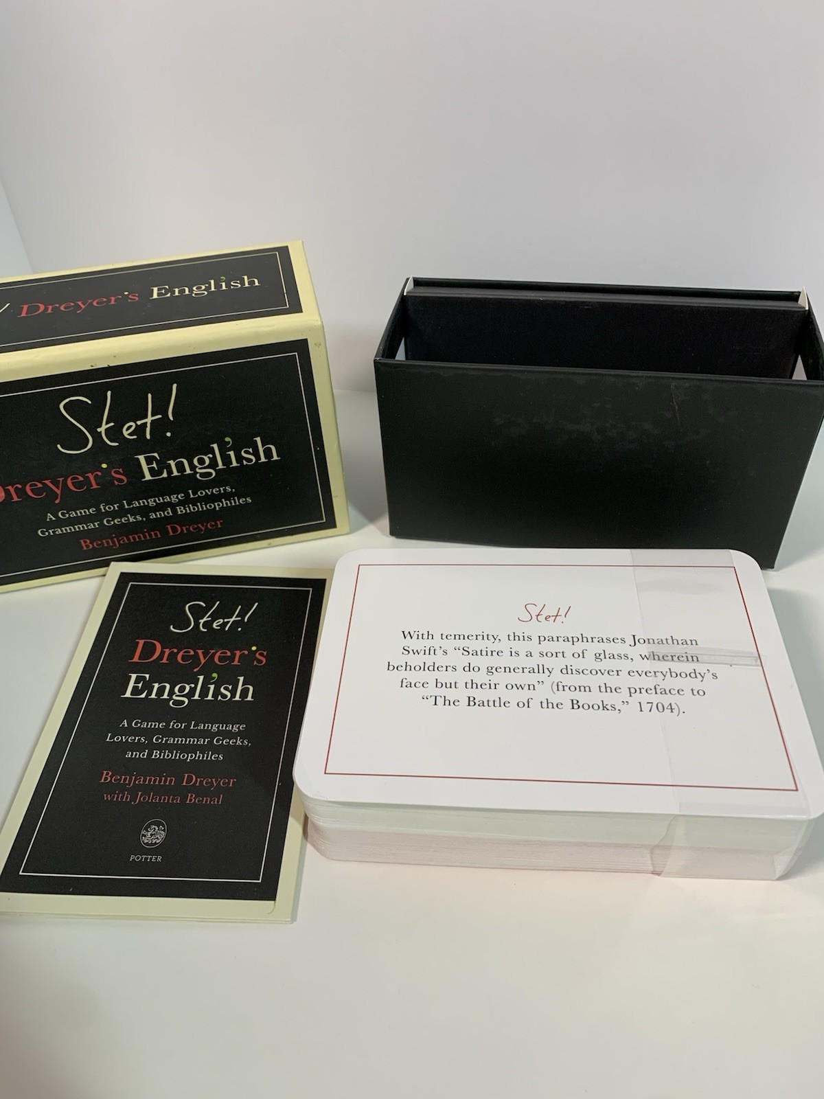 STET! Dreyer&rsquo;s Game of English A Game for Language Lovers, Grammar Geeks