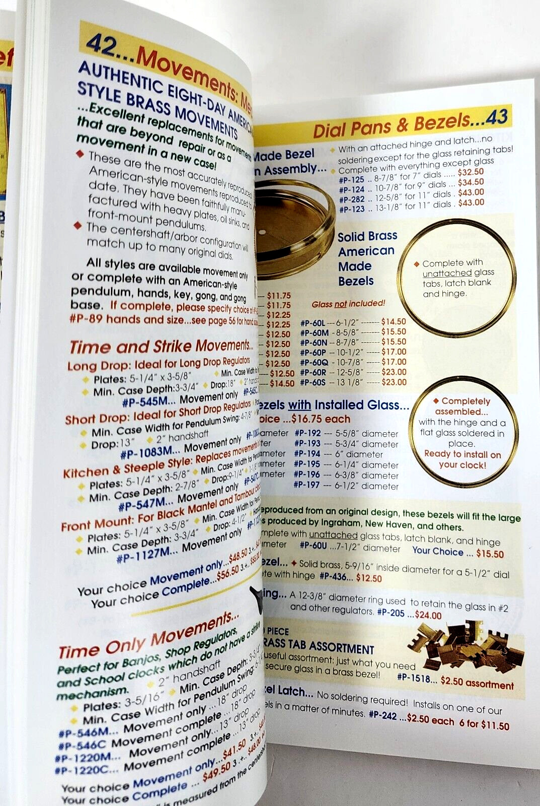 Merritt&rsquo;s Clock and Watch Repair Supplies, Books, & Tools 2006-2007 Catalog