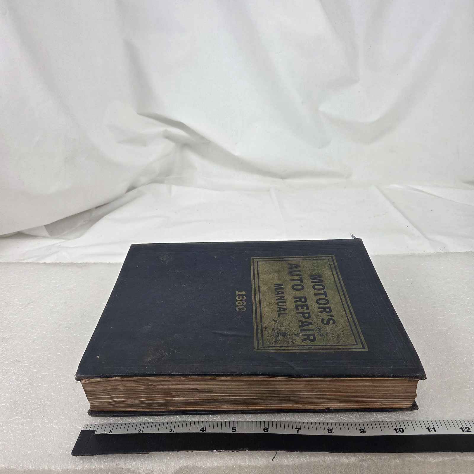 Vintage 1960 Motor&rsquo;s Auto Repair Manual 23rd Edition Hardcover Car Repair Guide