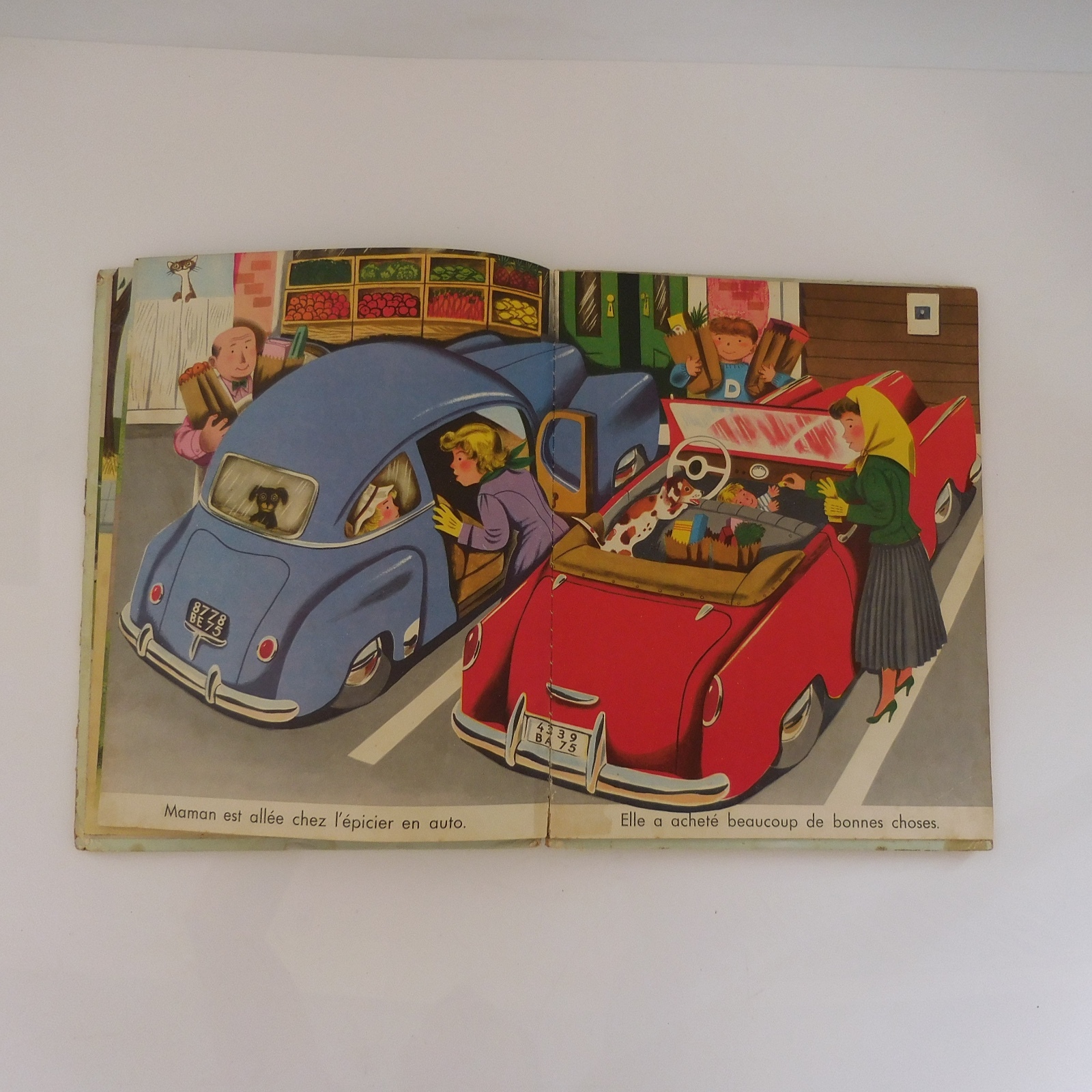 2 Lbs Vintage Autos Camions Sciences Garcons Filles 1952-1956
