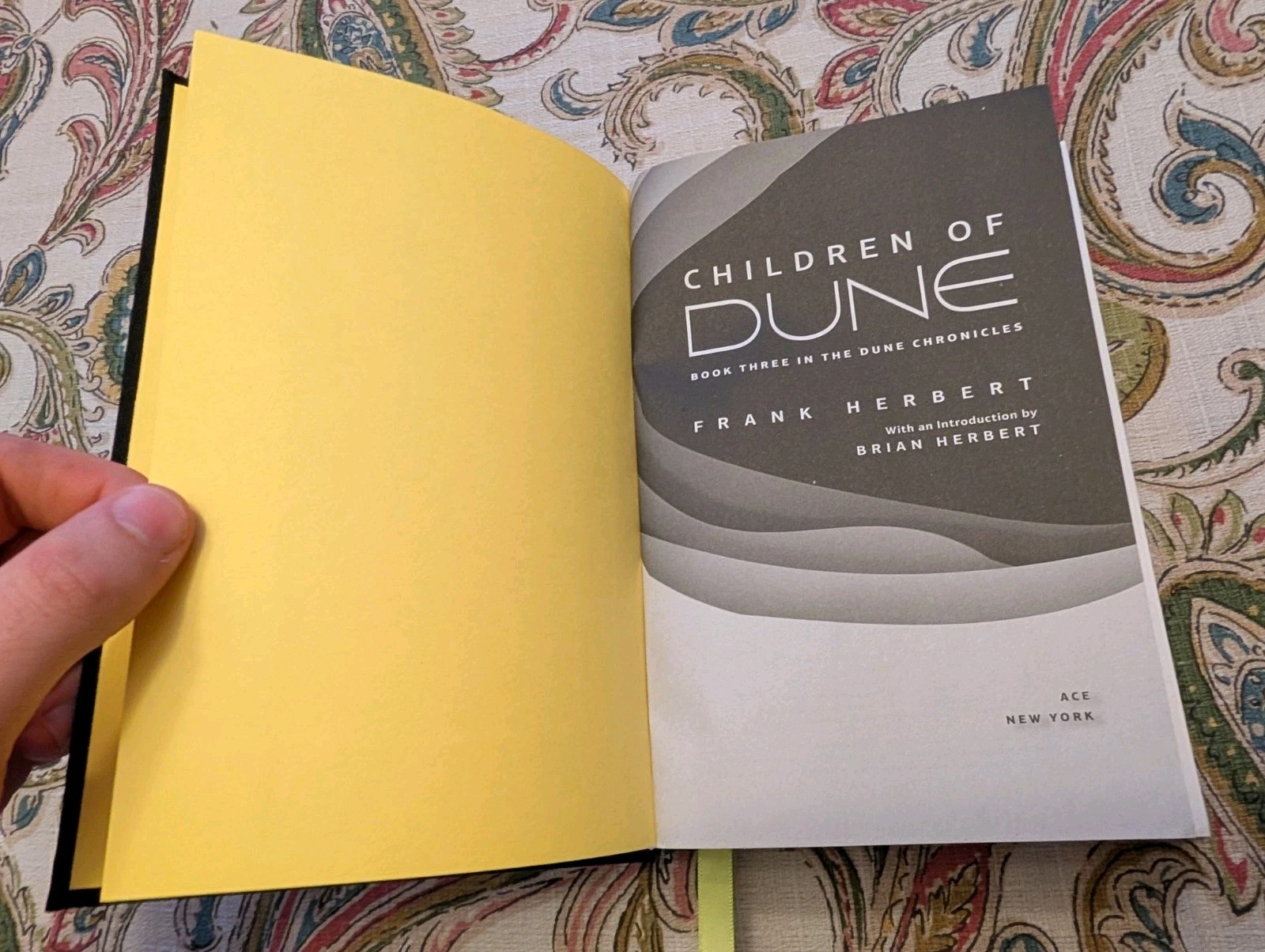 Dune Trilogy Custom Rebound Hardcover Collector&rsquo;s Edition Series Frank Herbert