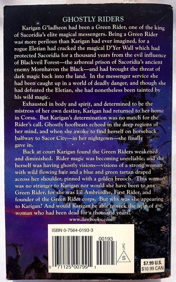 First Rider&rsquo;s Call (Green Rider #2), Kristen Britain, PB Good 9780756401931