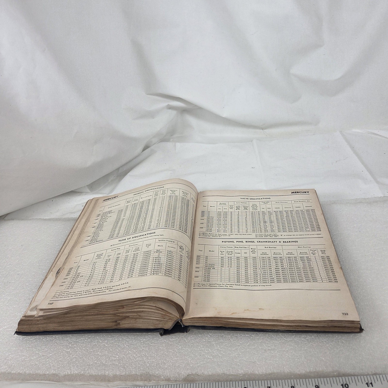 Vintage 1960 Motor&rsquo;s Auto Repair Manual 23rd Edition Hardcover Car Repair Guide