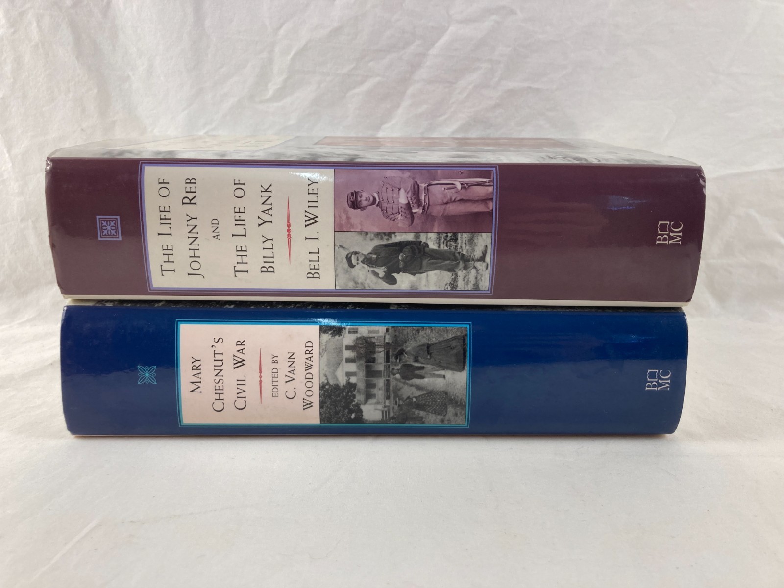 Life of Johnny Reb Billy Yank Mary Chesnut&rsquo;s Civil War by Wiley & Woodward HCDJ