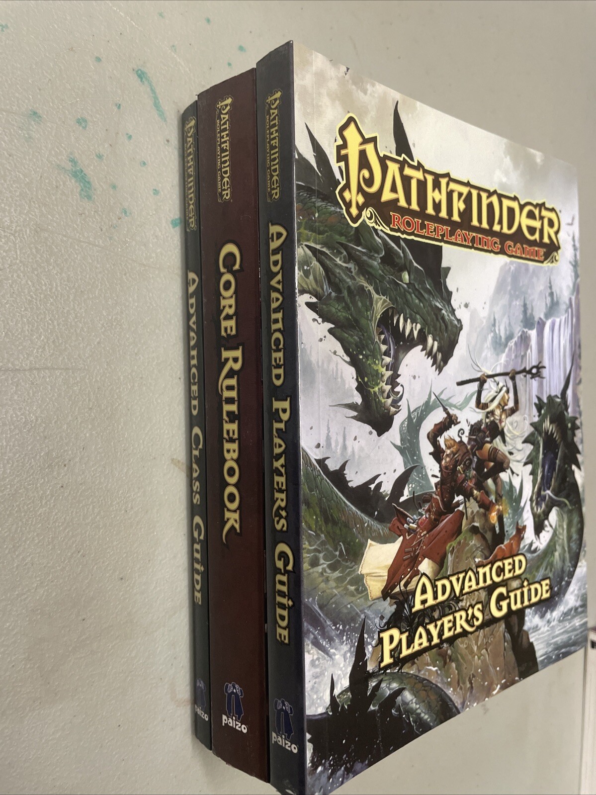 Pathfinder 3 Book Set by Paizo Staff (2018, Trade Paperback)