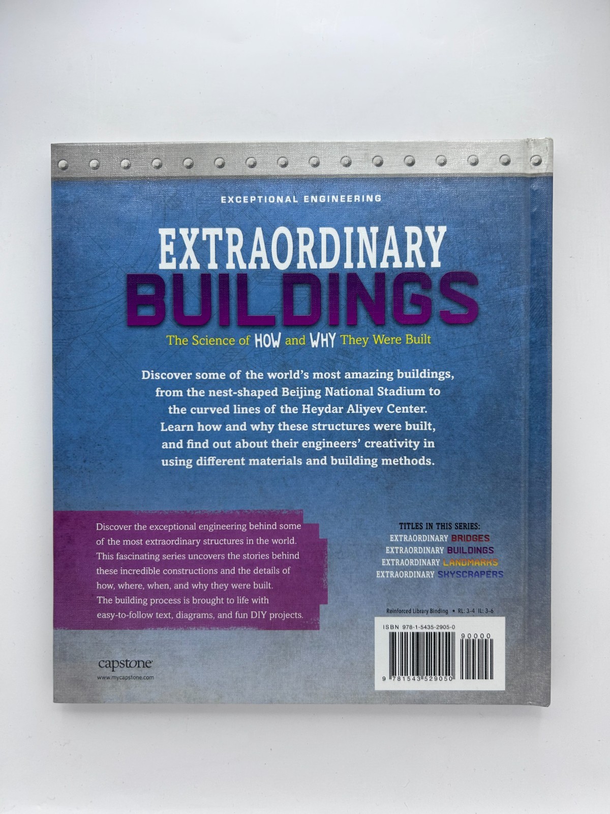 Extraordinary Buildings Izzi Howell Hardcover Library Binding NEW Capstone 2019