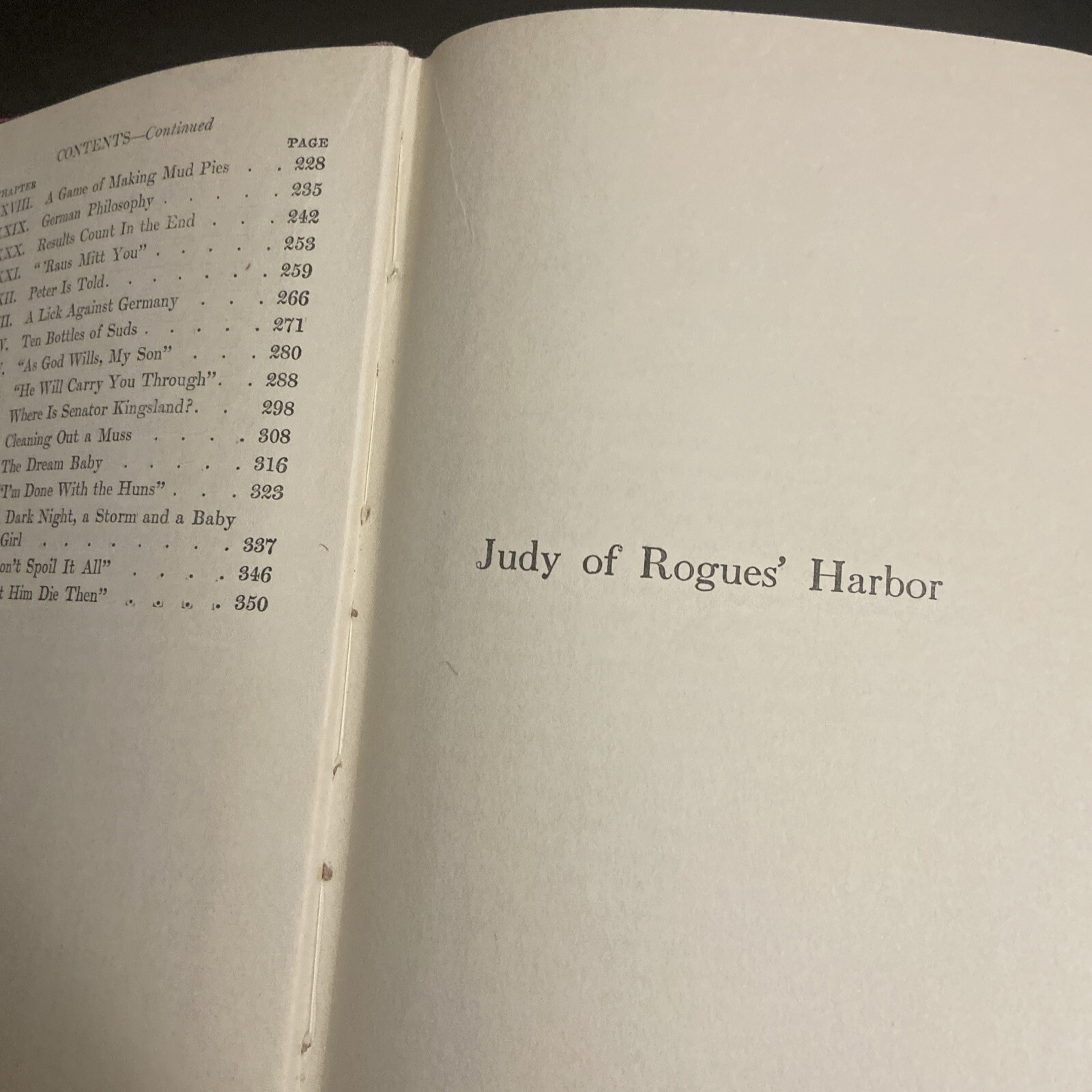Judy of Rogue&rsquo;s Harbor Grace Miller White 1918 Dunlap
