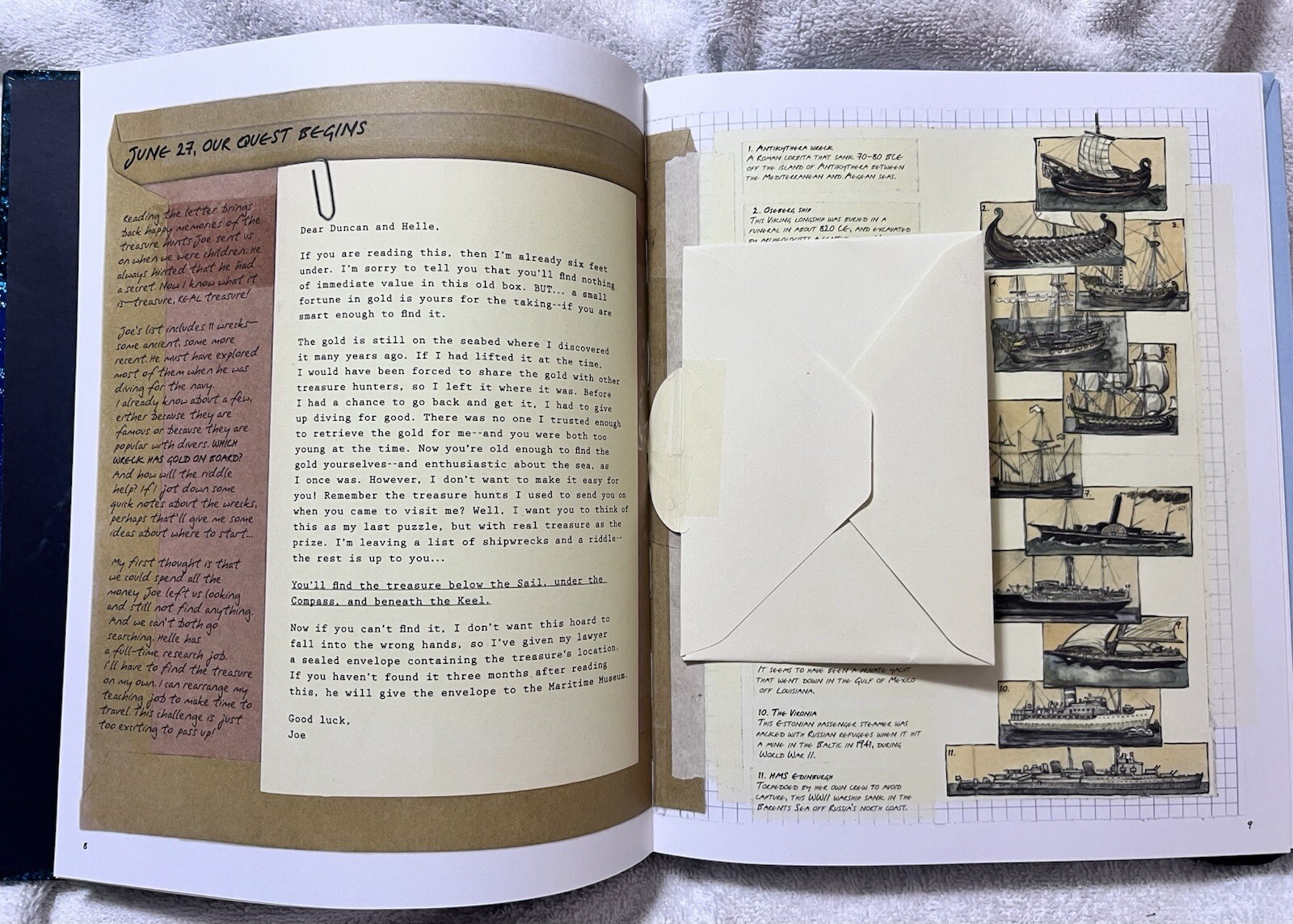 Duncan Cameron&rsquo;s Shipwreck Detective [With Compass. 1st American Edition