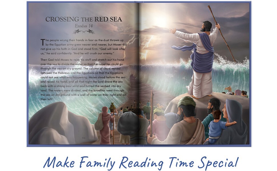 SALE! Complete Illustrated Children&rsquo;s Bible, Hardback, Full Color, 400+ Pages