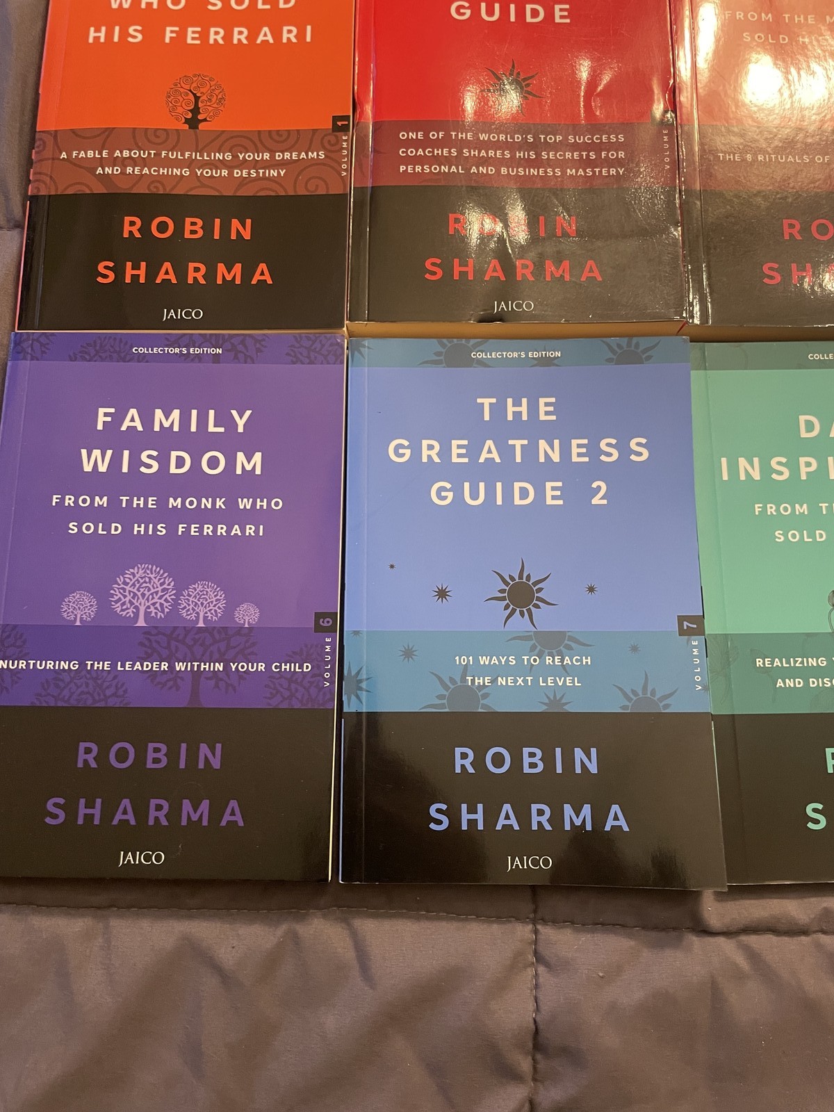Robin Sharma Collector&rsquo;s Edition 10 Volume Pack The Monk Who Sold His Ferrari