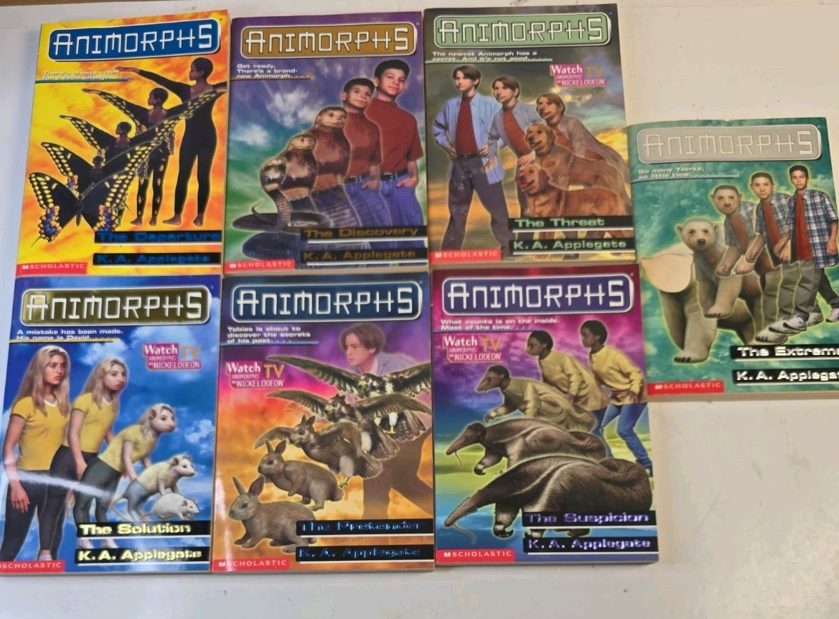 ANIMORPHS series 1-25 Complete set Plus 28, 29, 30 K.A Applegate Lot Of 28 Books