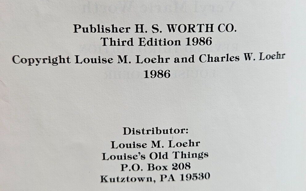 Willow Pattern China Collector&rsquo;s Guide by Veryl Marie Worth & Louise M. Loehr