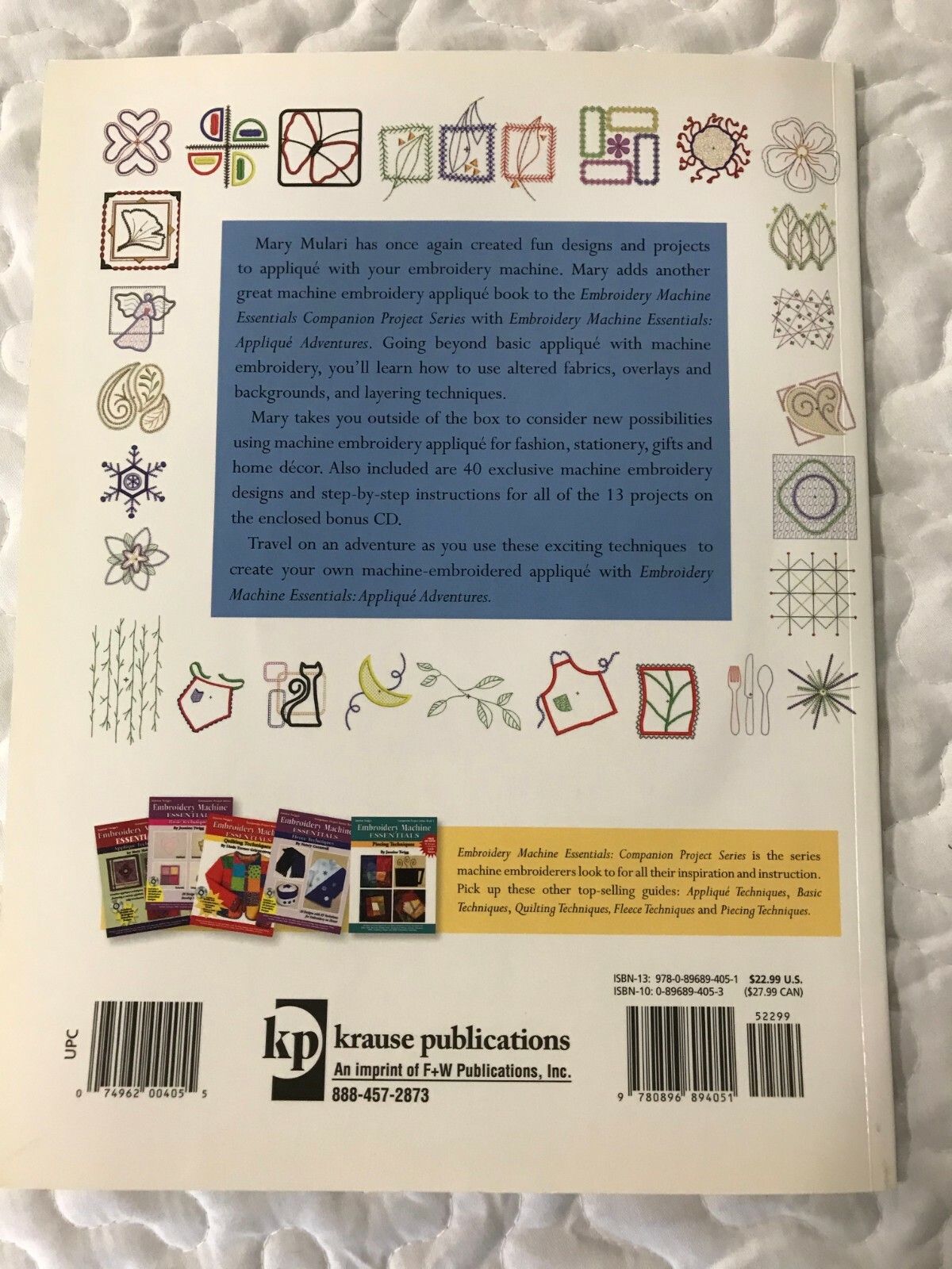 Embroidery Machine Essentials Ser.: Embroidery Machine Essentials Vol. 6 : Appli