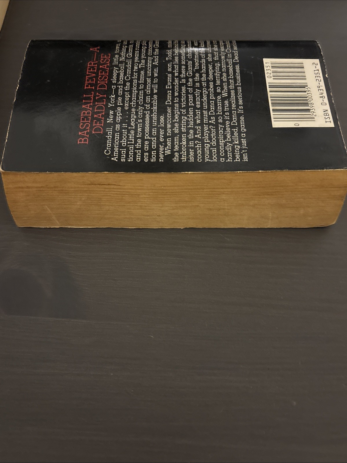 Child&rsquo;s Play Sal Conte, vintage paperback 1986 ed. 1980s horror book
